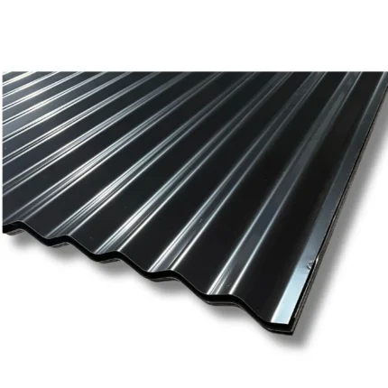 Zinc Acanalada A17 Negro
