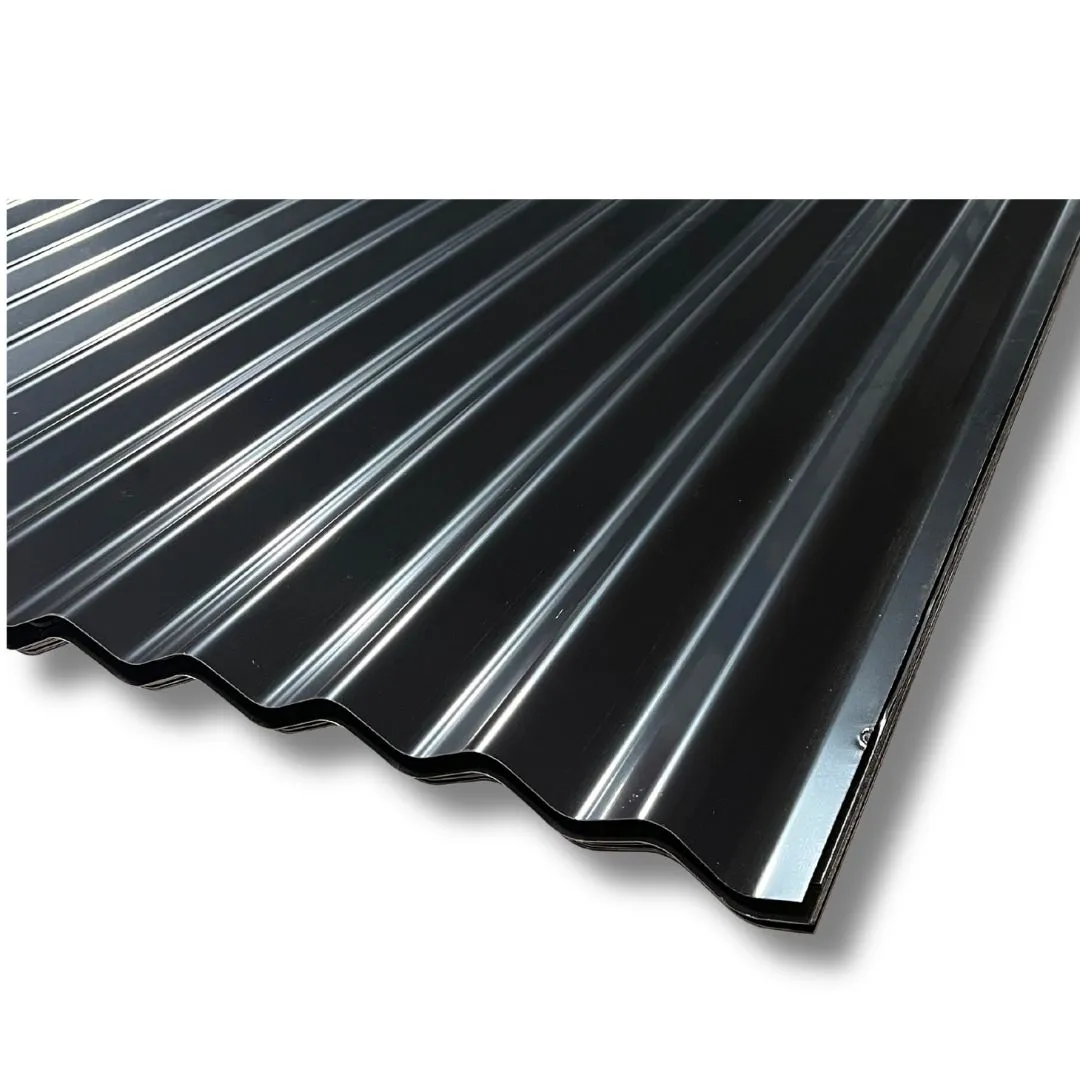 Zinc Acanalada A17 Negro Zinc Acanalada A17 Negro
